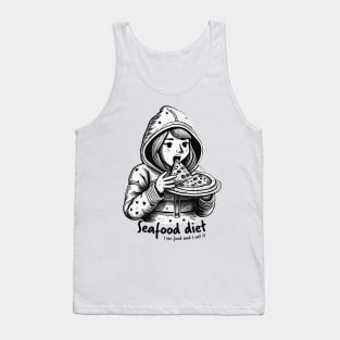 Seafood Diet Tank Top